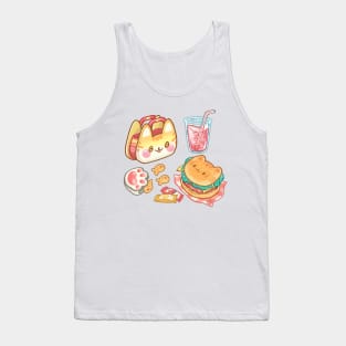 Cat Burger Combo Tank Top